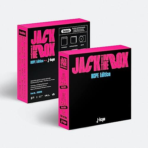 BTS J-Hope Jack in The Box 1st Album Hope Edition Poster on Pack+Photobook+Lyric Book+Paper+Sticker+Photocard+Tracking Sealed