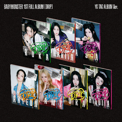 BABYMONSTER - 1st FULL ALBUM [DRIP] (YG TAG ALBUM Ver.))