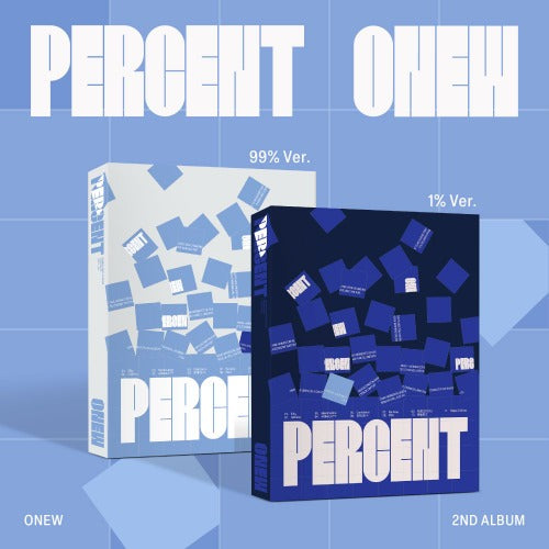 ONEW - 2nd Album [PERCENT] (Photobook Ver.)