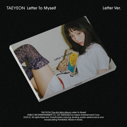 TAEYEON - 6th Mini Album [Letter To Myself] (Letter Ver.)