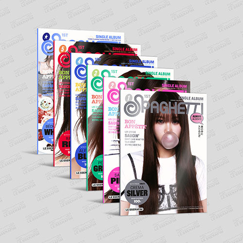 LE SSERAFIM - 1st Single Album [SPAGHETTI] (COMPACT ver.)