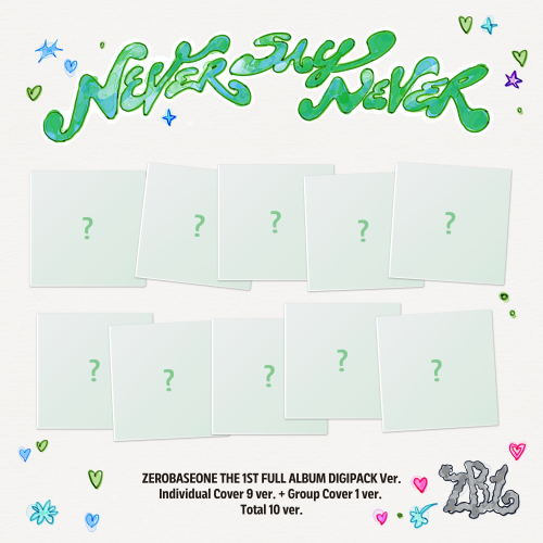 ZEROBASEONE - The 1st Full Album [NEVER SAY NEVER] (DIGIPACK Ver.)