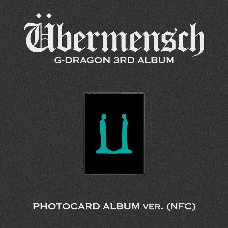 G-DRAGON - 3rd Album [Übermensch] (PHOTOCARD ALBUM ver.) (NFC)