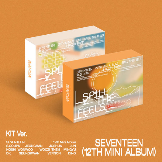 SEVENTEEN - 12th Mini Album [SPILL THE FEELS] (KiT Ver.)