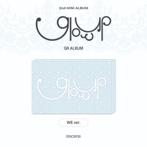 RESCENE - 2nd Mini Album [Glow Up] (WE Ver.) (QR VER.)