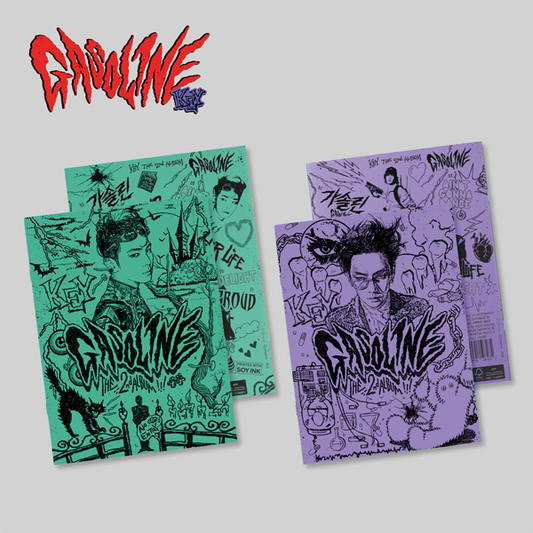 KEY (SHINee) - VOL.2 [GASOLINE] (BOOKLET Ver.)