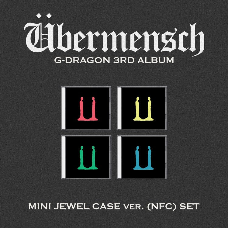 G-DRAGON - 3rd Album [Übermensch] (MINI JEWEL ver.) (NFC)