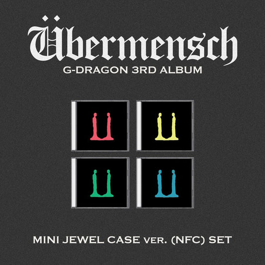 G-DRAGON - 3rd Album [Übermensch] (MINI JEWEL ver.) (NFC)