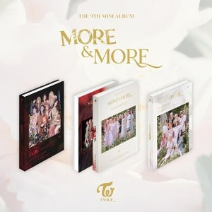TWICE - 9th Mini Album [MORE & MORE] (A / B / C Ver.)