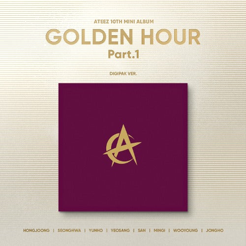 ATEEZ - 10th Mini Album [GOLDEN HOUR : Part.1] (Digipak Ver.)