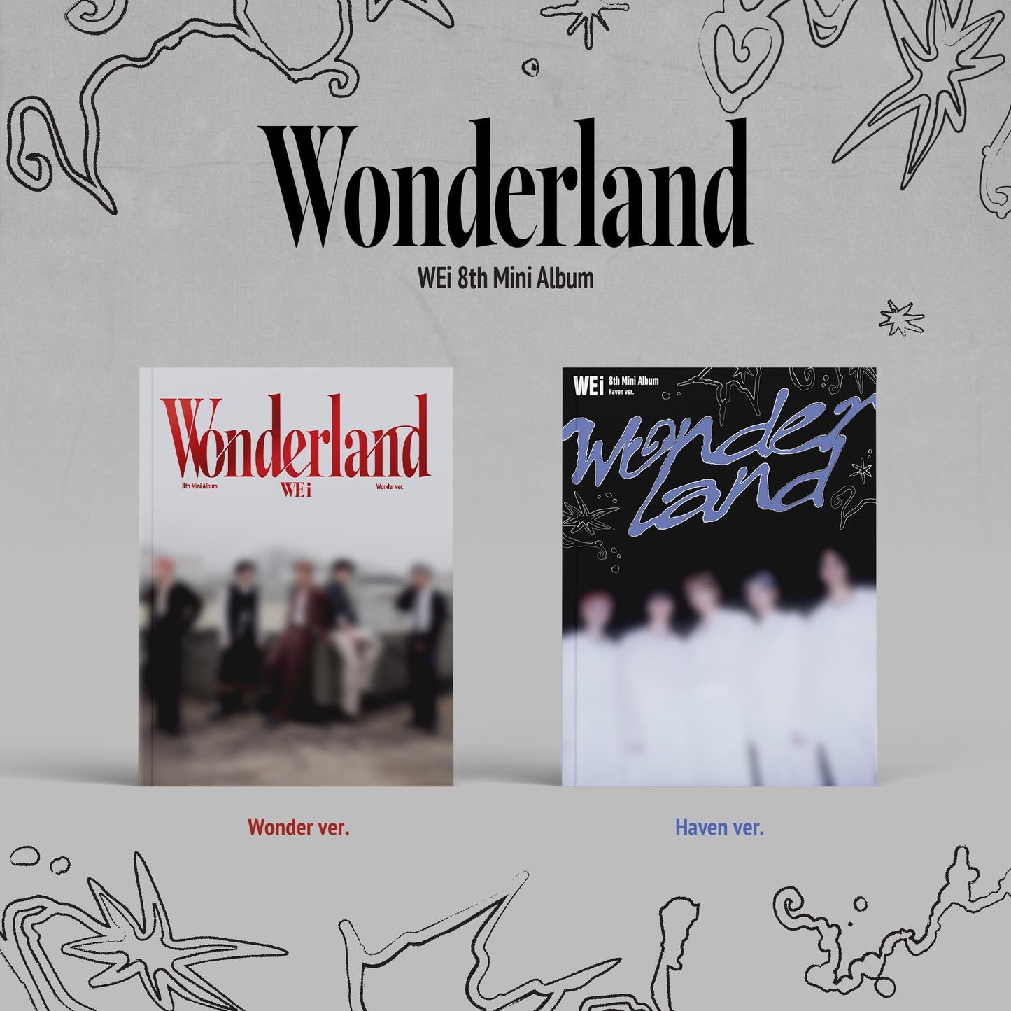WEi - 8th Mini Album [Wonderland]