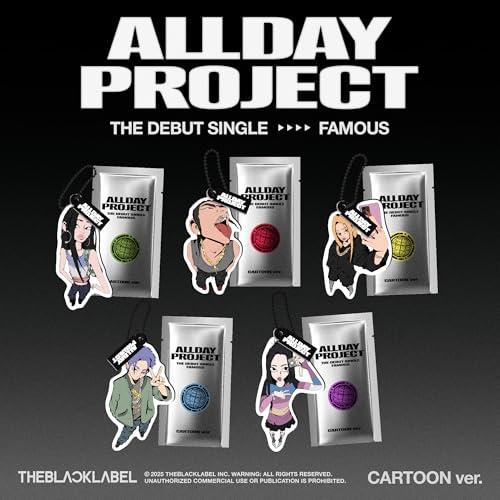 ALLDAY PROJECT - Debut Single Album [FAMOUS] (CARTOON ver.)
