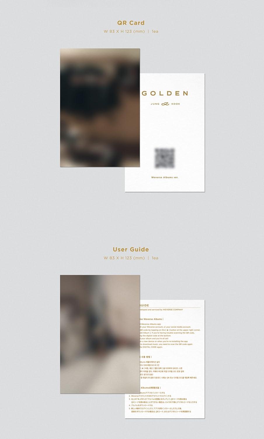 Jung Kook - [GOLDEN] (Weverse Albums ver.)