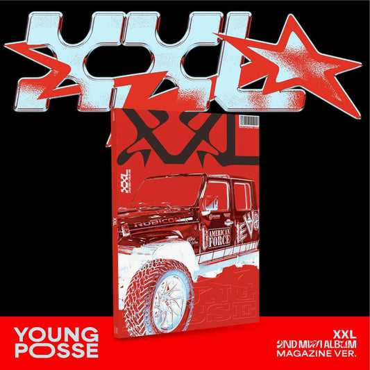 YOUNG POSSE - 2nd EP Album [XXL] (Magazine Ver.)