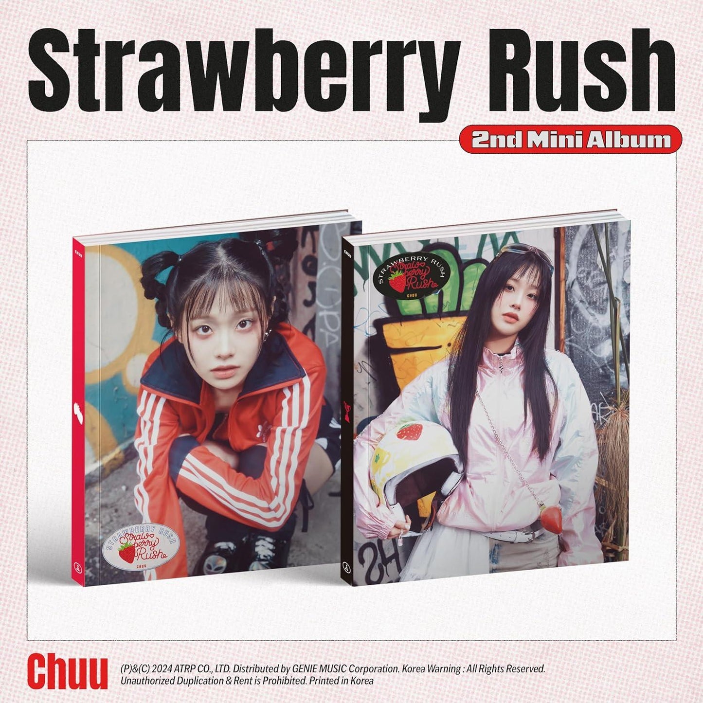 CHUU - 2nd Mini Album [Strawberry Rush] (Strawberry ver. / Rush ver.)