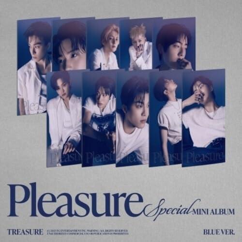 TREASURE - Special Mini Album [PLEASURE] (BLUE VER.)