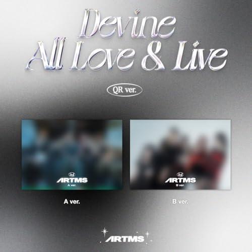 ARTMS - 1st Full Album [Devine All Love & Live] (QR Aver.)