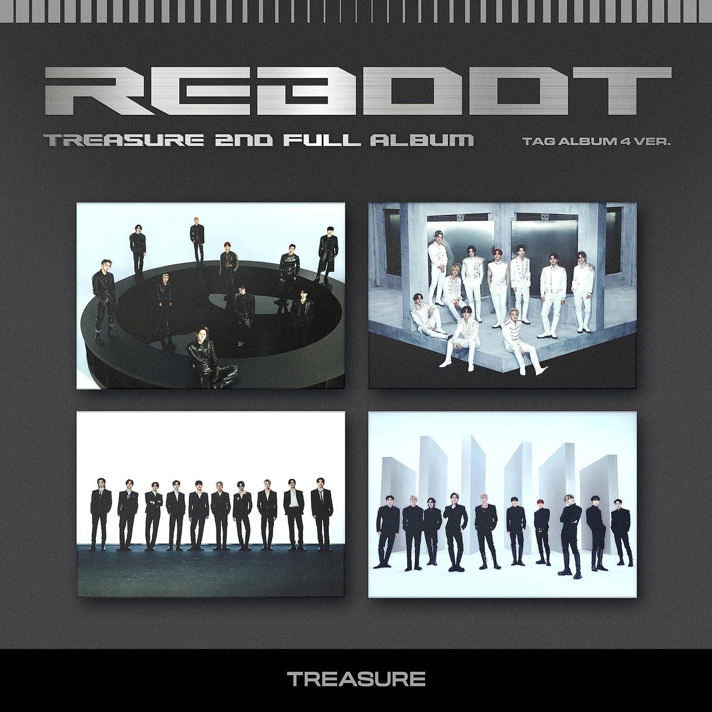 TREASURE - 2nd Full Album [REBOOT] (YG TAG Ver.)