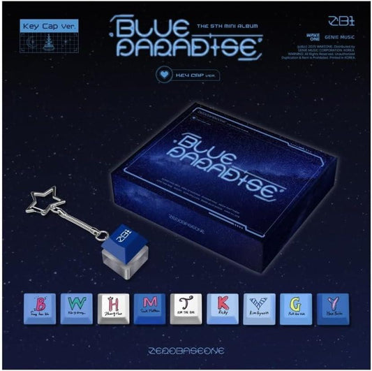 ZEROBASEONE - 5th Mini Album [BLUE PARADISE] (Key Cap Ver.)