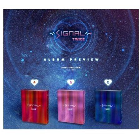 TWICE - 4th Mini Album [SIGNAL] (RED / BLUE / PINK Ver.)