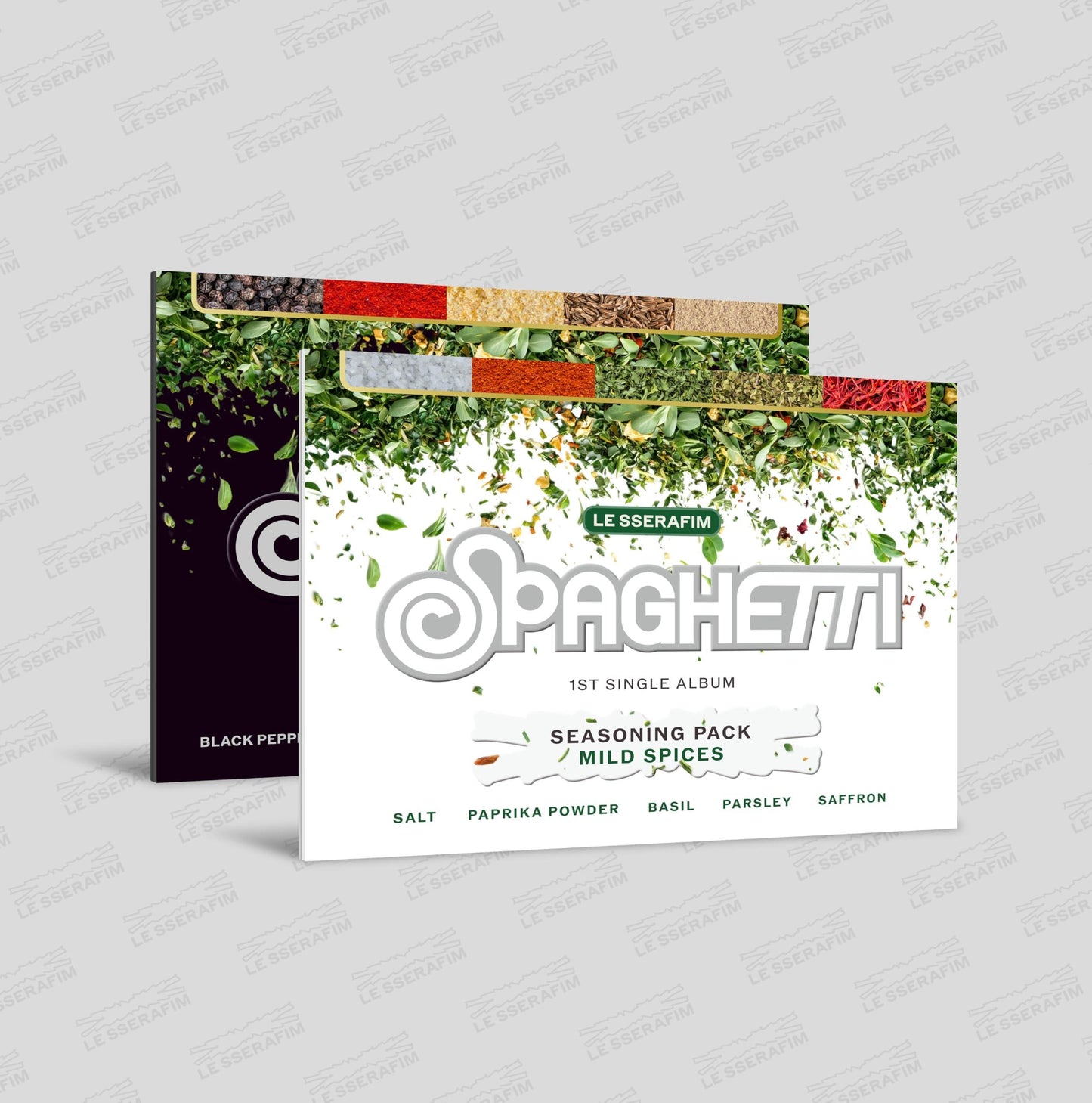 LE SSERAFIM - 1st Single Album [SPAGHETTI] (Weverse Albums ver.)