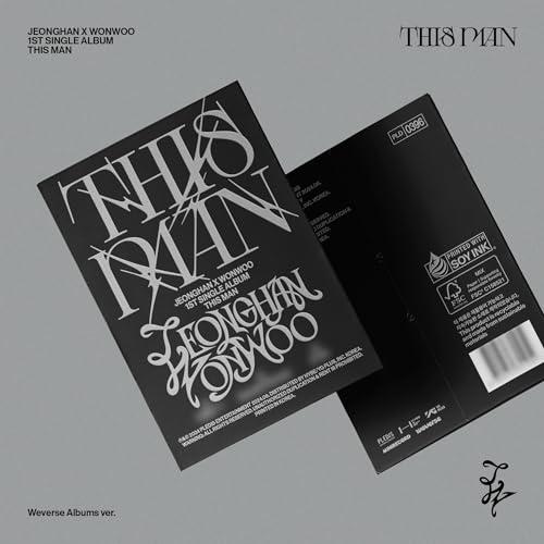 JEONGHAN X WONWOO (SEVENTEEN) - 1st Single Album [THIS MAN] (Weverse Albums ver.)