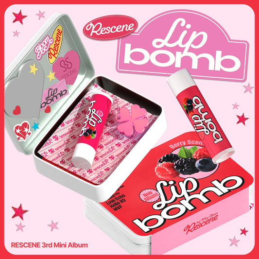 RESCENE - 3rd Mini Album [lip bomb] (QR) (lip balm ver.)
